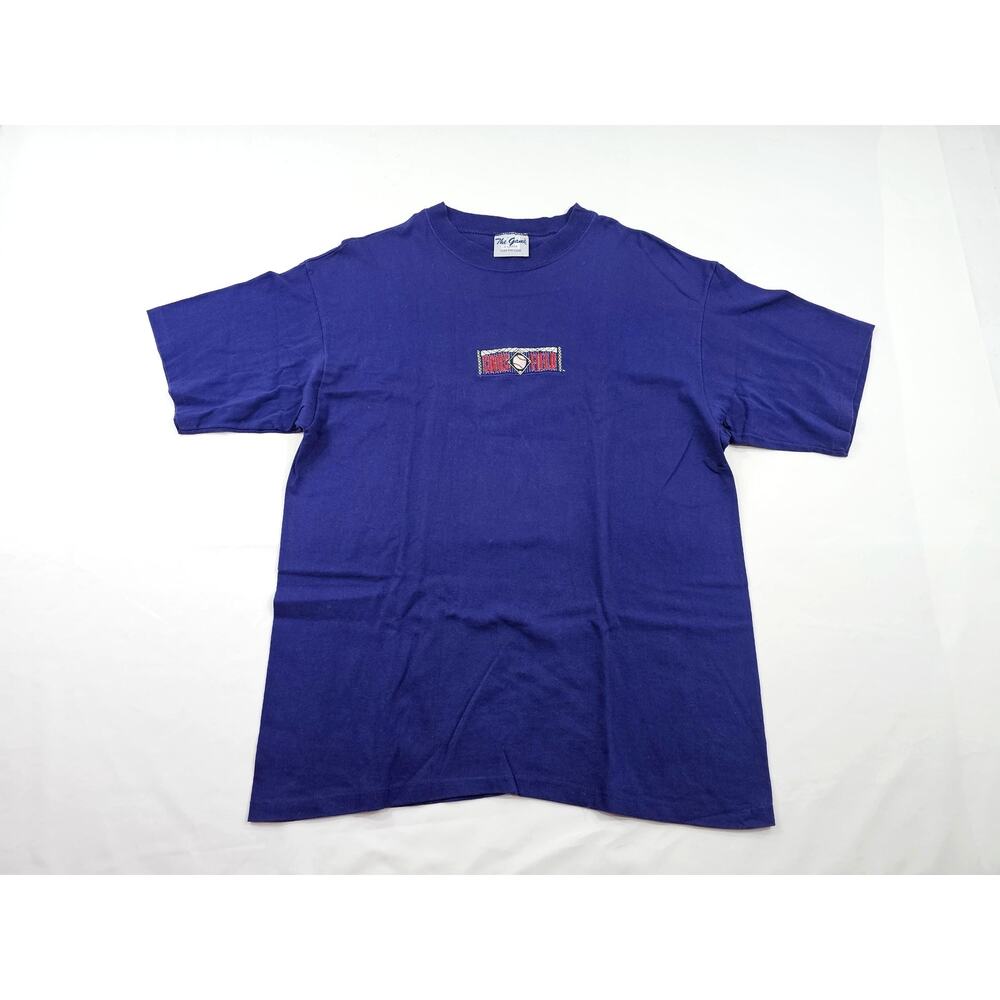 90s The Game Coors Field Denver MLB T-Shirt Purple Sz XL Colorado Rockies
